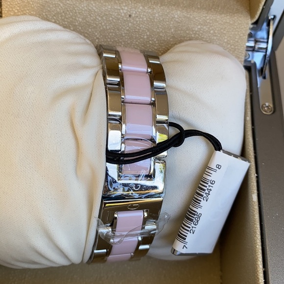 NEW GUESS Collection Sport Class Lady Pink Watch - Picture 6 of 10